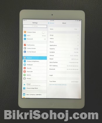 ipad mini for sale (model- MD531LL/A)